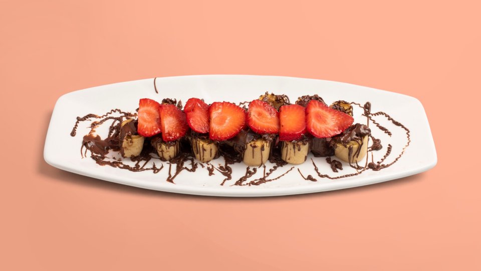 Crepe Bite With Strawberry — Crepes