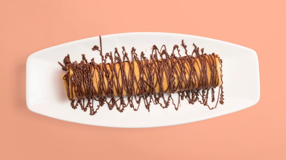 Crepe Roll Nutella — Crepes