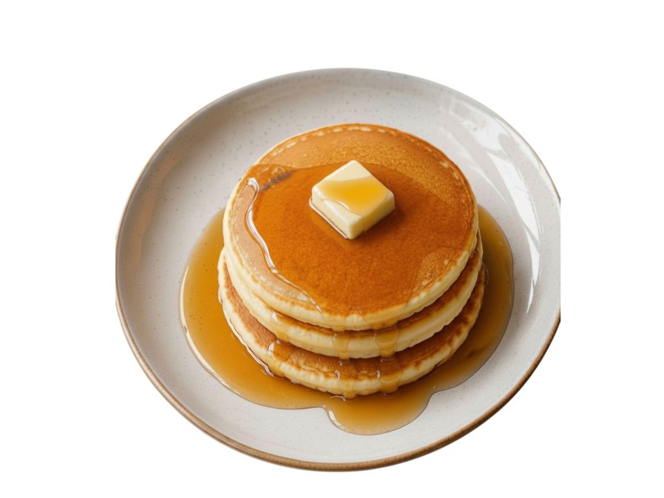 Pancake With Honey Syrup — Pancakes