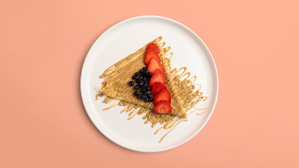 Pistachio Berry Crepe — Crepes
