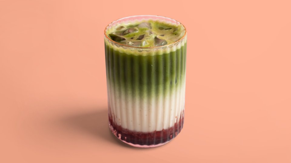 Strawberry Matcha Latte — Matcha