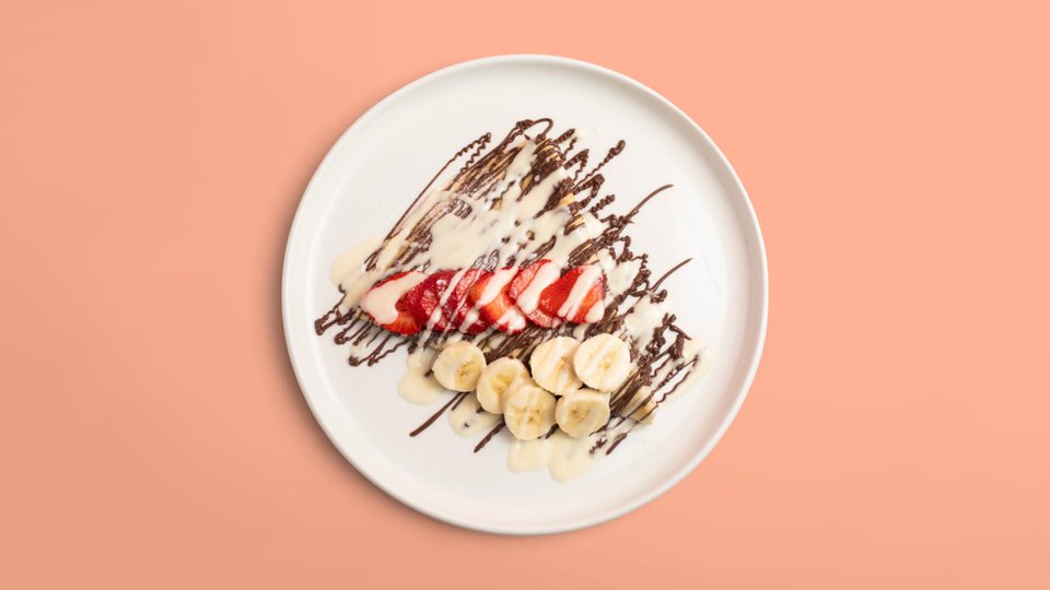 White Chocolate Crepe — Crepes